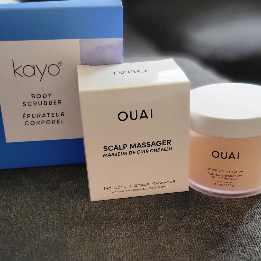 OUAI BUNDLE!! Scalp and Body Scrub